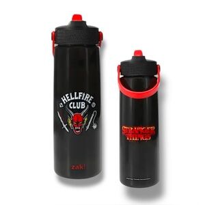 NEW Zak! Stranger Things Hellfire Club Sports Water Bottle - 30oz